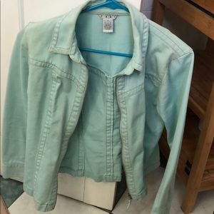 Cabi sky blue denim jacket S (vintage)